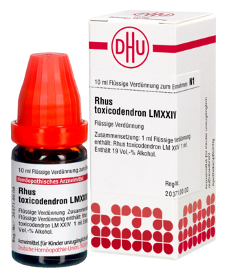 RHUS TOXICODENDRON LM XXIV Dilution