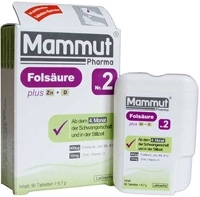 MAMMUT Fols.plus Zn+D Nr.2 Tabletten