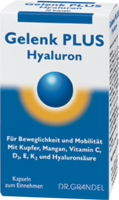 GRANDEL Gelenk PLUS Hyaluron Kapseln