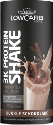 LOWCARB.ONE 3K Protein-Shake dunkle Schokolade Plv