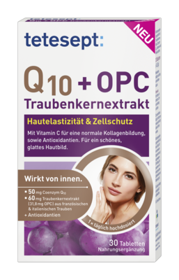 TETESEPT Q10+OPC Traubenkernextrakt Tabletten