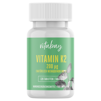 VITAMIN K2 200 µg MK-7 vegan hochdosiert Tabletten