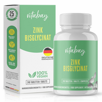 ZINK BISGLYCINAT 25 mg hochdosiert Tabletten